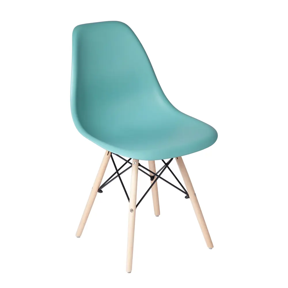 Фото Стул Redblack Eames 622 GREEN 40 пластик цвет зеленый Фото Стул Redblack Eames 622 GREEN 40 пластик цвет зеленый