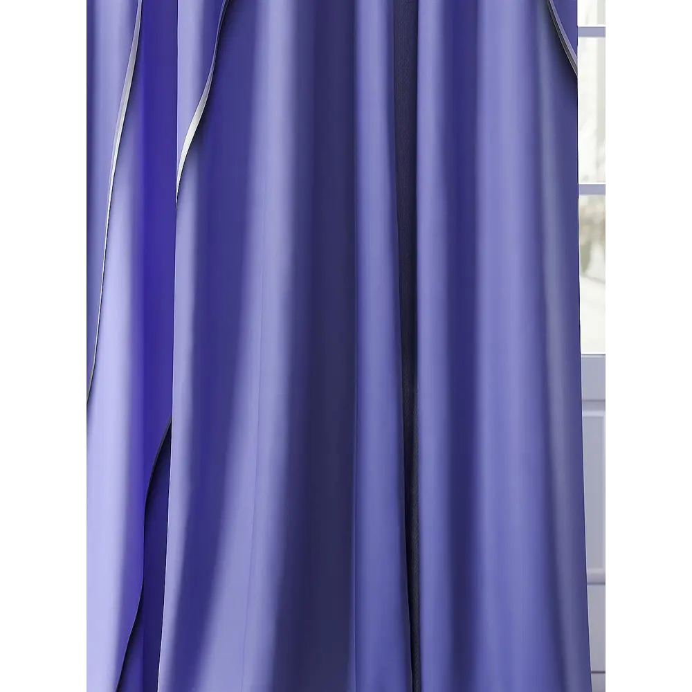 Фото 3 Штора на шторной ленте Helga Лекивинс 320x220 см цвет синий Фото 3 Штора на шторной ленте Helga Лекивинс 320x220 см цвет синий