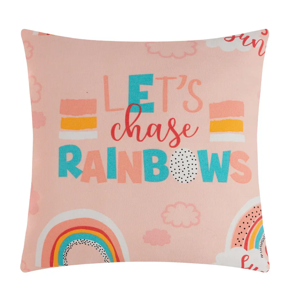 Фото Наволочка декоративная Этель Rainbow 40x40 см