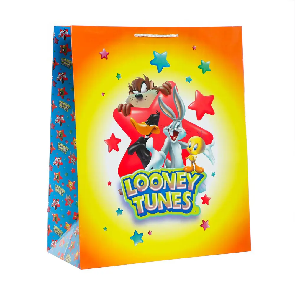 Фото Пакет подарочный ND Play Looney Tunes-1 большой 335x406x155 мм Фото Пакет подарочный ND Play Looney Tunes-1 большой 335x406x155 мм