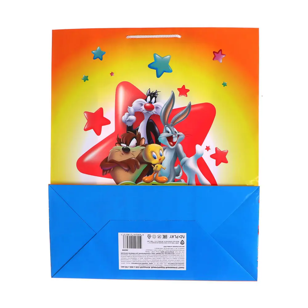 Фото 5 Пакет подарочный ND Play Looney Tunes-1 большой 335x406x155 мм Фото 5 Пакет подарочный ND Play Looney Tunes-1 большой 335x406x155 мм