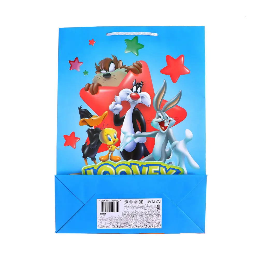 Фото 5 Пакет подарочный ND Play Looney Tunes-2 большой 250x350x100 мм Фото 5 Пакет подарочный ND Play Looney Tunes-2 большой 250x350x100 мм