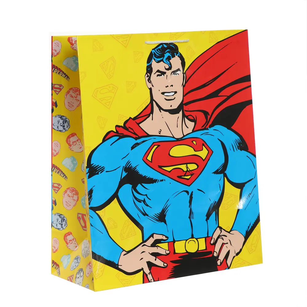 Фото Пакет подарочный ND Play Superman-4 большой 335x406x155 мм Фото Пакет подарочный ND Play Superman-4 большой 335x406x155 мм
