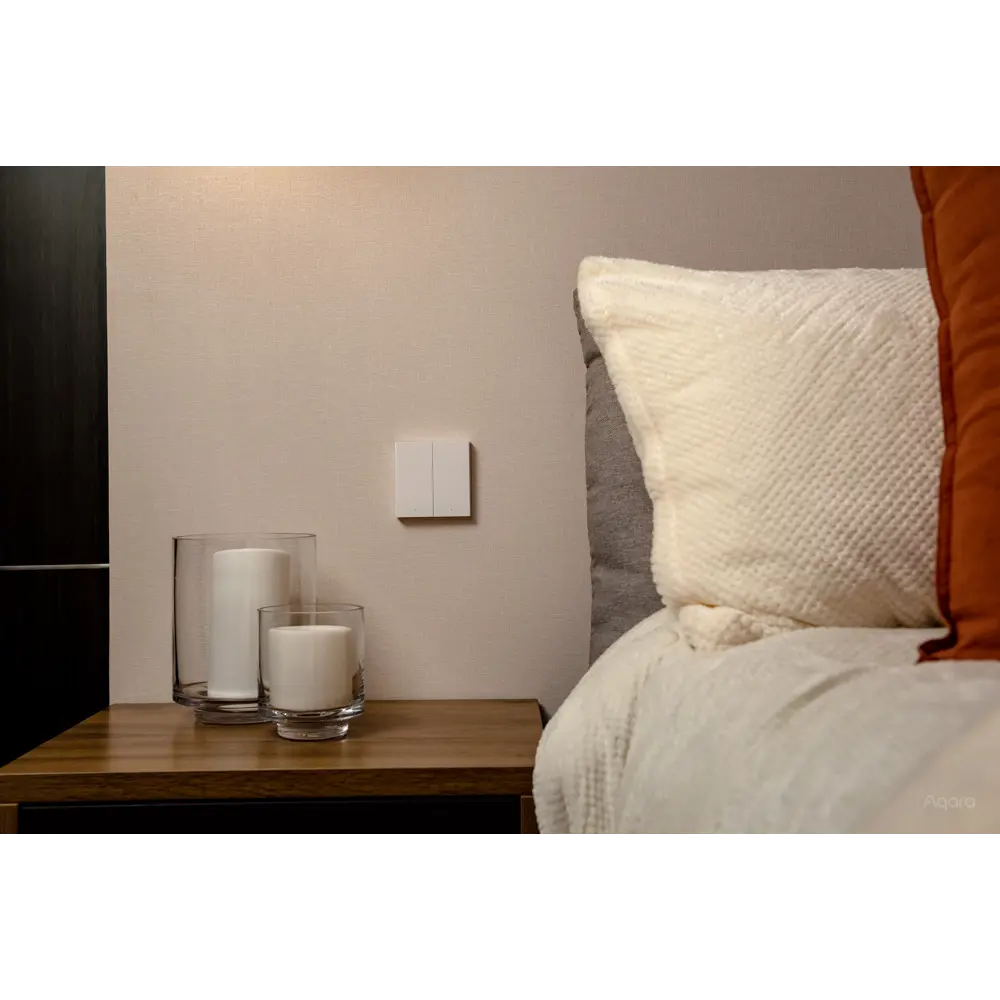 Фото 3 Выключатель накладной Aqara Wireless H1 WRS-R02 цвет белый Фото 3 Выключатель накладной Aqara Wireless H1 WRS-R02 цвет белый
