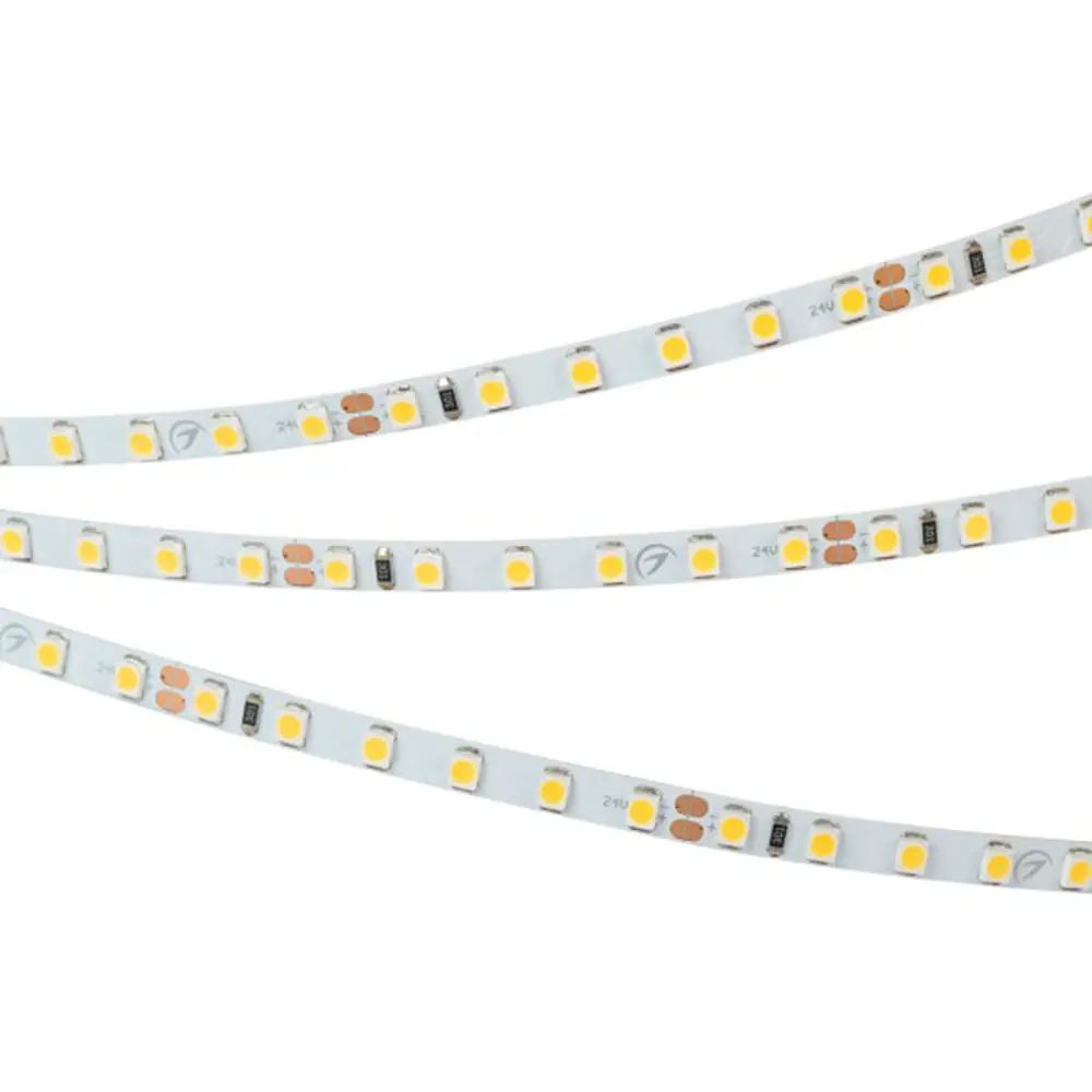 Фото Светодиодная лента Arlight 018100 2 SMD 2835 120 диод/8 Вт/м 24 В IP20 5 м теплый белый свет Фото Светодиодная лента Arlight 018100 2 SMD 2835 120 диод/8 Вт/м 24 В IP20 5 м теплый белый свет