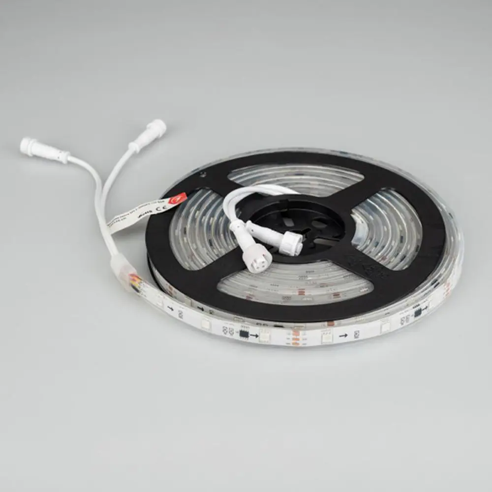 Фото Светодиодная лента ARLIGHT 026371(2) SMD 5060 30 диод/6 Вт/м 12 В IP67 50 м красный свет Фото Светодиодная лента ARLIGHT 026371(2) SMD 5060 30 диод/6 Вт/м 12 В IP67 50 м красный свет