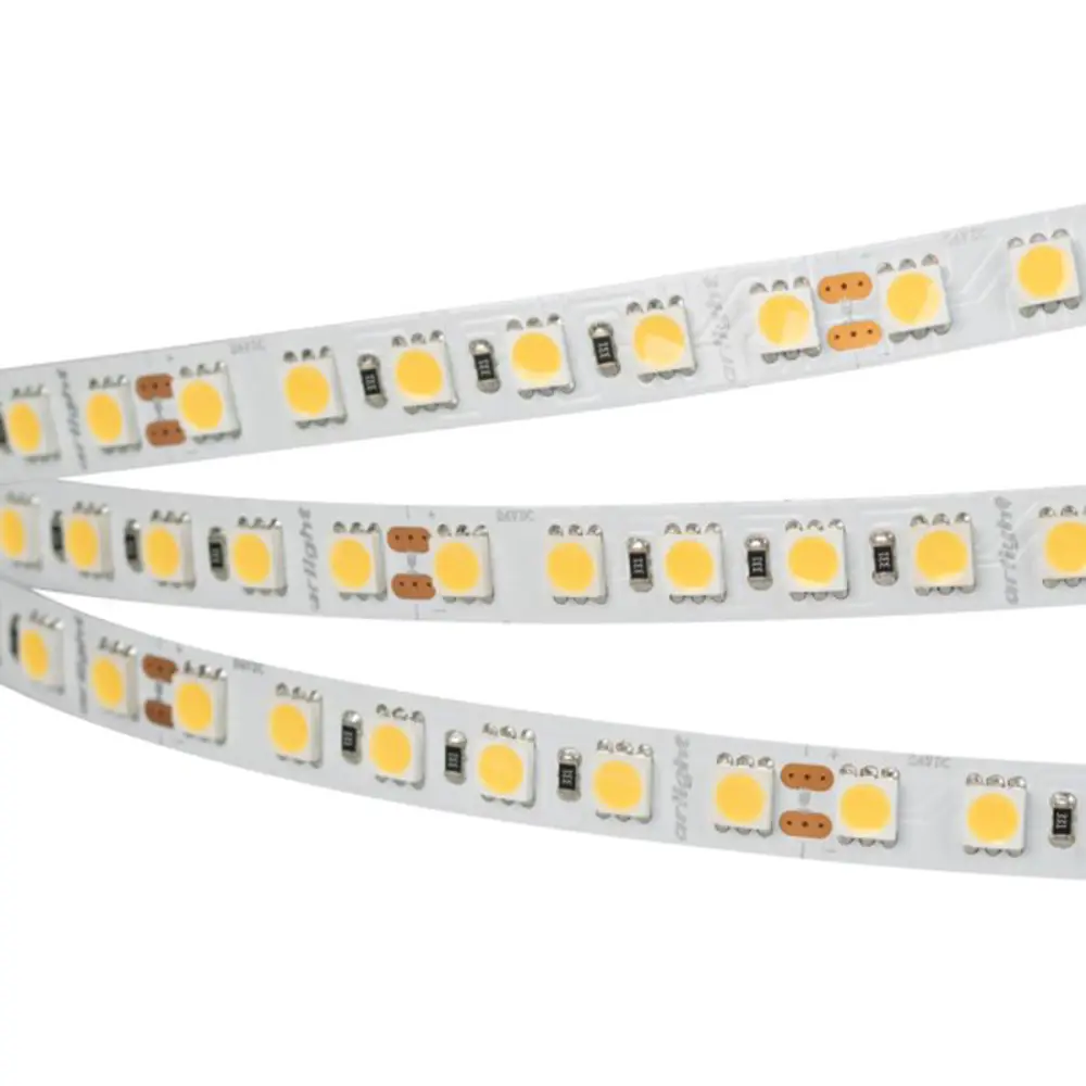 Фото Светодиодная лента Arlight 017424 2 SMD 5060 96 диод/19.20 Вт/м 24 В IP20 5 м нейтральный белый свет Фото Светодиодная лента Arlight 017424 2 SMD 5060 96 диод/19.20 Вт/м 24 В IP20 5 м нейтральный белый свет