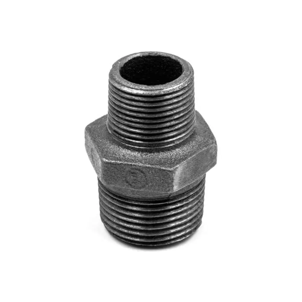 Фото Ниппель Fittex ø32x25 мм 1 1/4"x1" наружная резьба чугун Фото Ниппель Fittex ø32x25 мм 1 1/4"x1" наружная резьба чугун