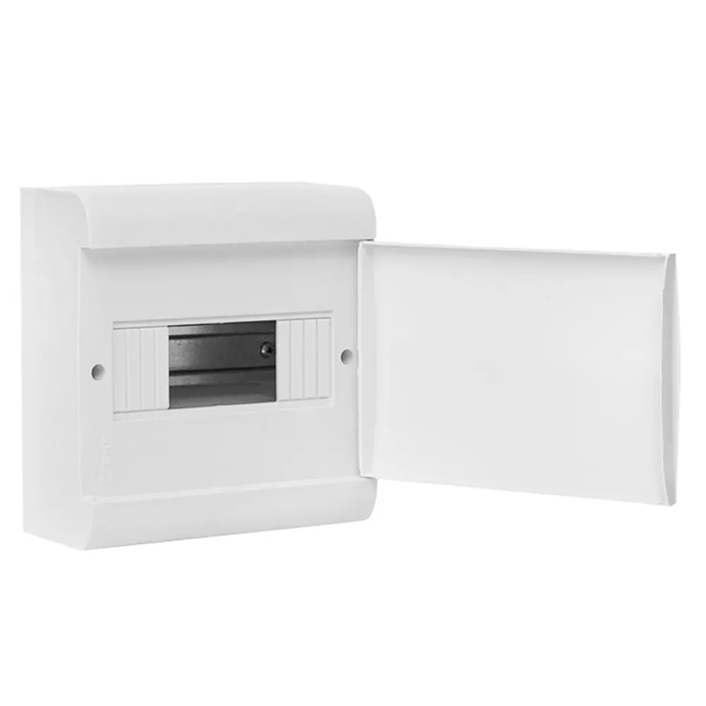Фото 3 Щит распределительный навесной EKF PROxima ЩРН-П-8 SlimBox 1x8 модулей белая дверца IP41 Фото 3 Щит распределительный навесной EKF PROxima ЩРН-П-8 SlimBox 1x8 модулей белая дверца IP41