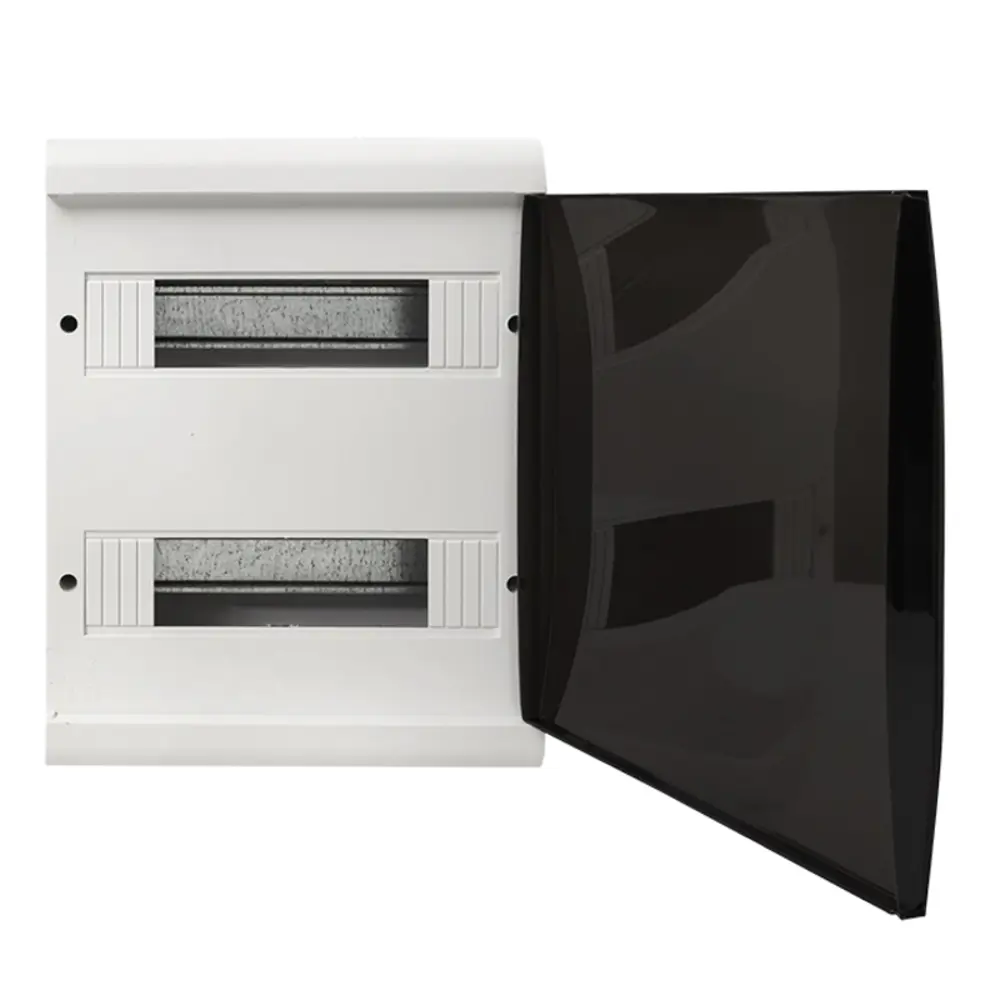 Фото 4 Щит распределительный навесной EKF PROxima ЩРН-П-24 SlimBox 2х24 модуля IP41 Фото 4 Щит распределительный навесной EKF PROxima ЩРН-П-24 SlimBox 2х24 модуля IP41