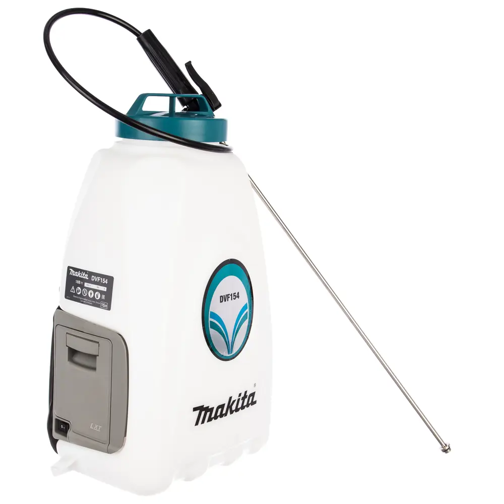 Фото 2 Опрыскиватель аккумуляторный Makita DVF154Z LXT 18 В 15 л белый Фото 2 Опрыскиватель аккумуляторный Makita DVF154Z LXT 18 В 15 л белый