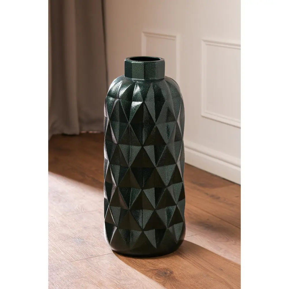 Фото Ваза напольная Nana Ceramics "Молли" керамика черная 62см Фото Ваза напольная Nana Ceramics "Молли" керамика черная 62см