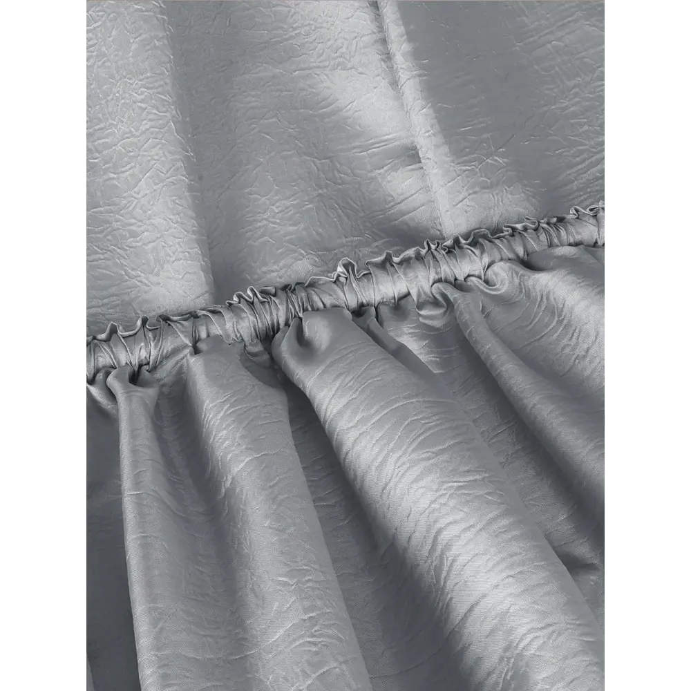 Фото 2 Штора на шторной ленте Арго 200х260 см цвет серый Фото 2 Штора на шторной ленте Арго 200х260 см цвет серый