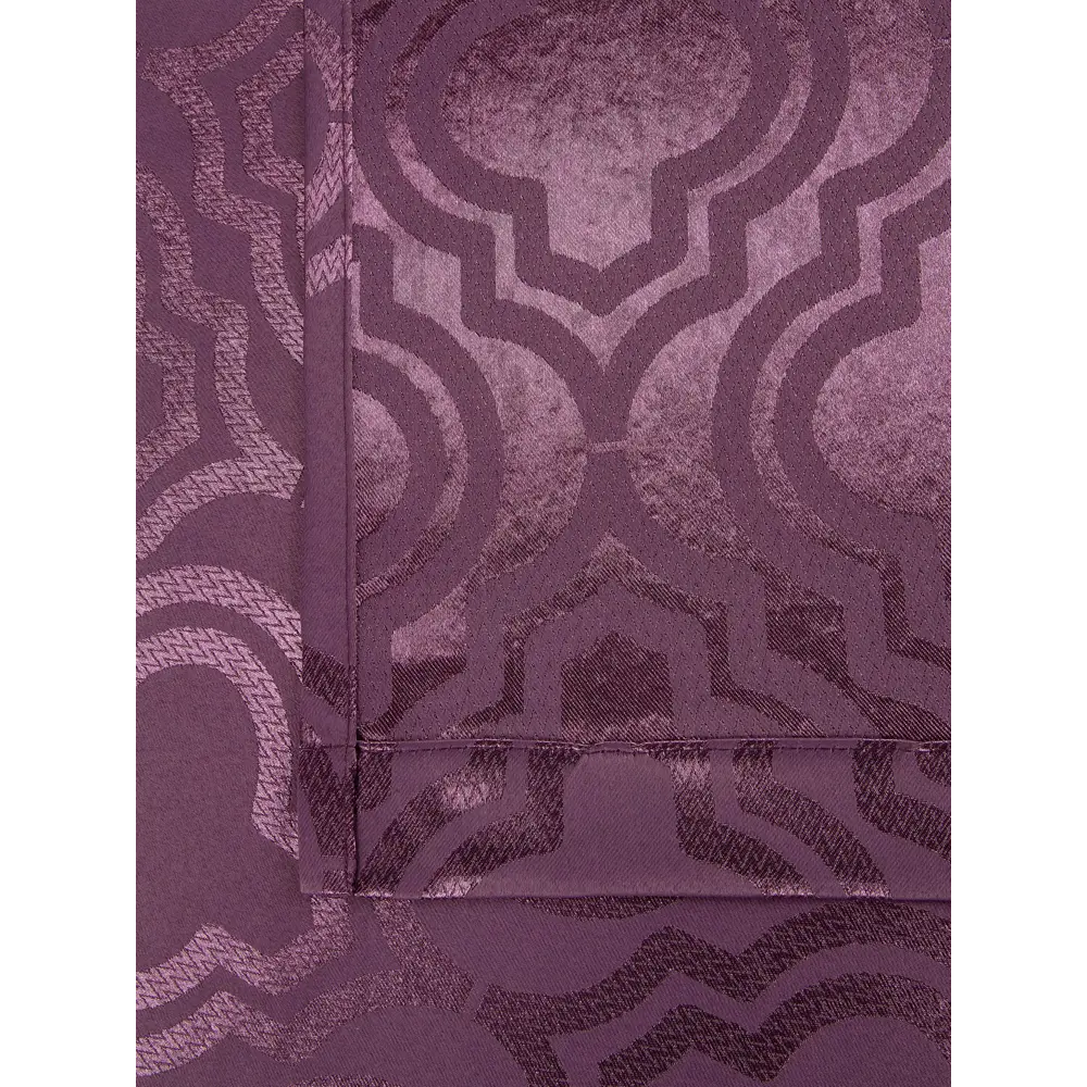 Фото 7 Штора на шторной ленте Мерилин 140х260 см цвет фиолетовый Фото 7 Штора на шторной ленте Мерилин 140х260 см цвет фиолетовый