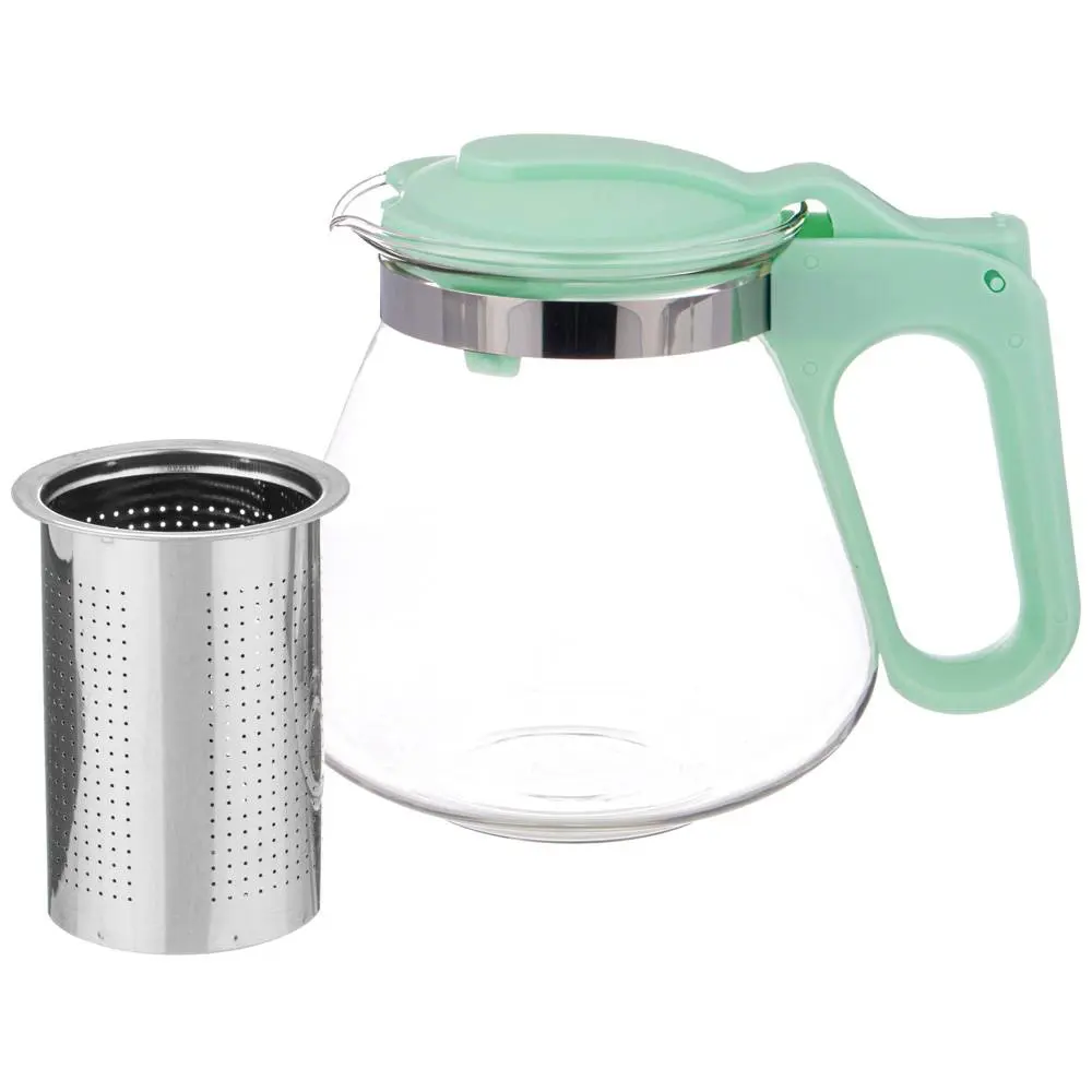 Фото Заварочный чайник 700 мл Agness стекло цвет прозрачный 885-081 Фото Заварочный чайник 700 мл Agness стекло цвет прозрачный 885-081