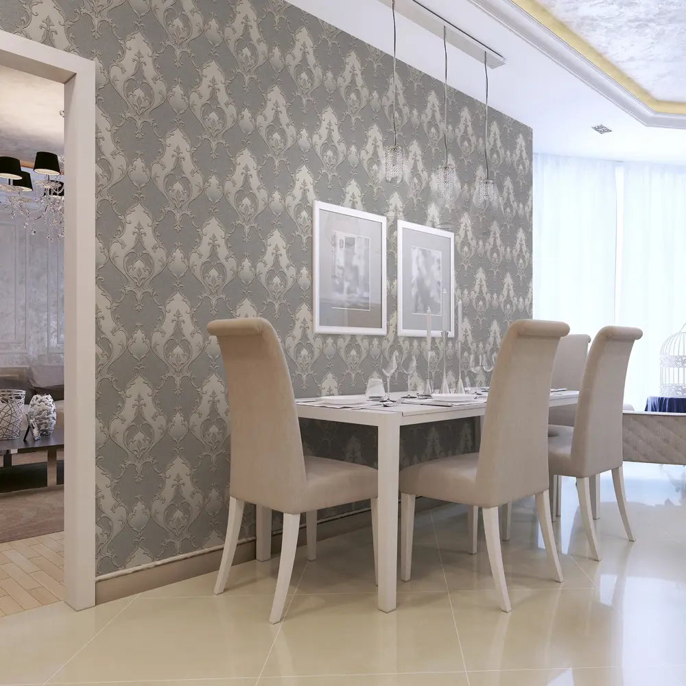 Фото 4 Обои флизелиновые Wall Decor Бухара серые 1.06 м 75142-42 Фото 4 Обои флизелиновые Wall Decor Бухара серые 1.06 м 75142-42