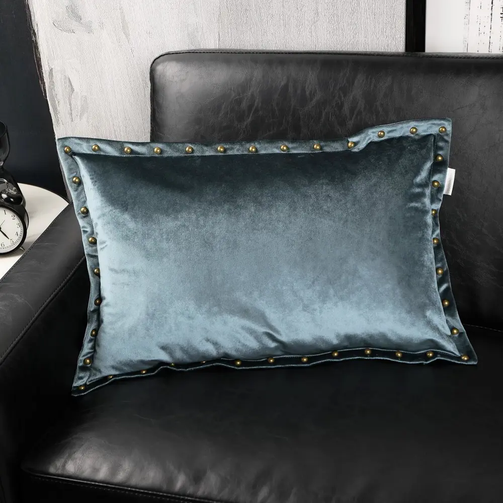 Фото 5 Наволочка декоративная Sofi De MarkO Людвиг 40x60 морская Фото 5 Наволочка декоративная Sofi De MarkO Людвиг 40x60 морская