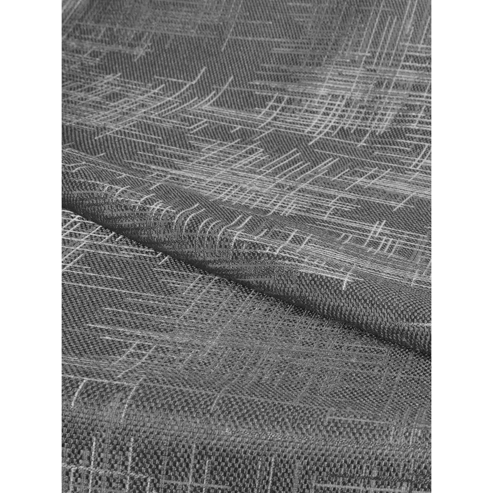 Фото 2 Комплект штор на шторной ленте Делис 400х270 см цвет темно-серый Фото 2 Комплект штор на шторной ленте Делис 400х270 см цвет темно-серый