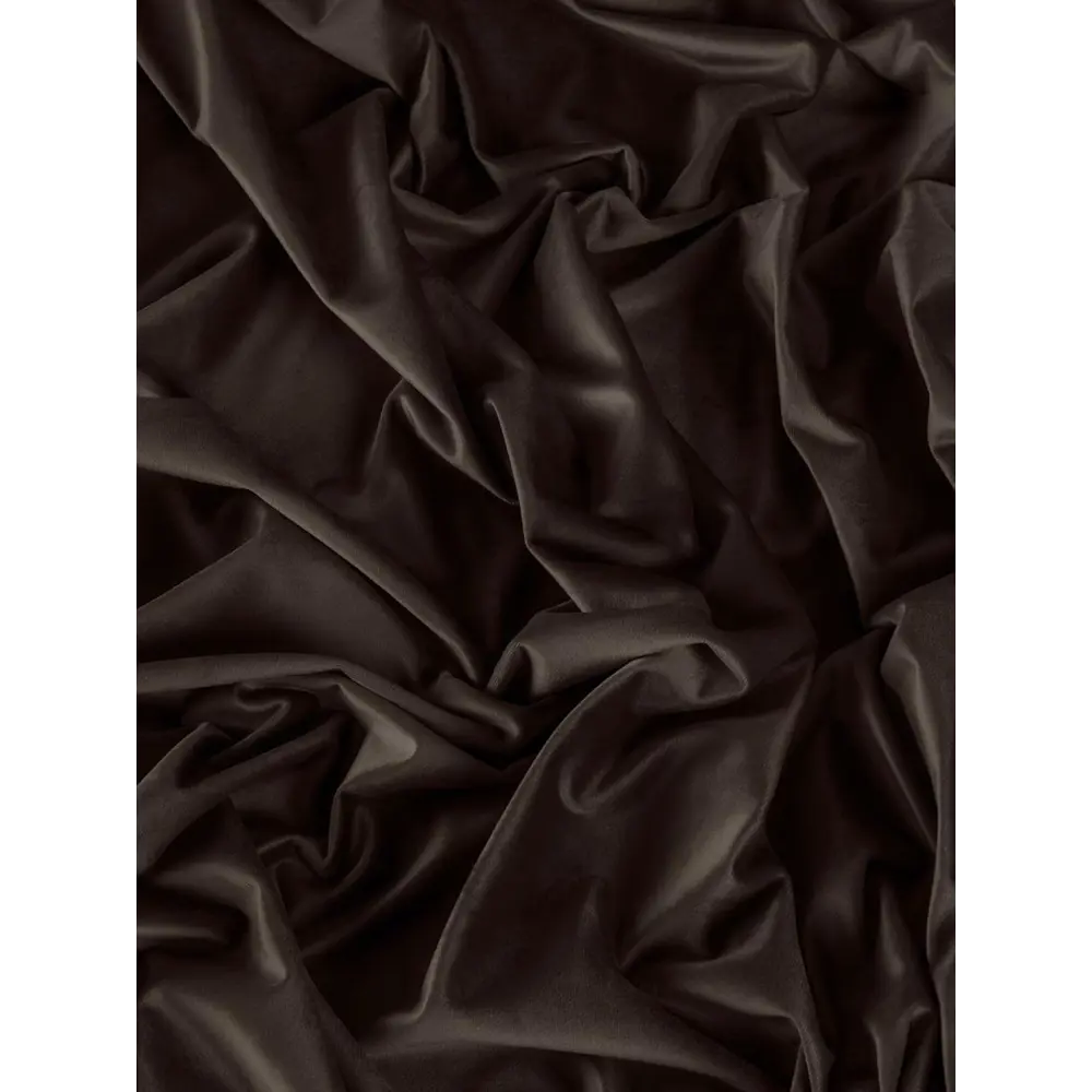 Фото 2 Штора на шторной ленте Бархат 160х280 см цвет серый Фото 2 Штора на шторной ленте Бархат 160х280 см цвет серый