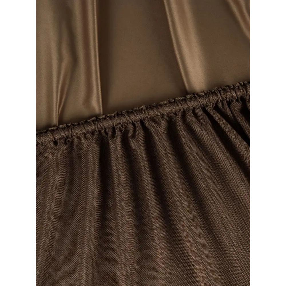 Фото 3 Штора на шторной ленте блэкаут Прованс 200х270 см цвет коричневый Фото 3 Штора на шторной ленте блэкаут Прованс 200х270 см цвет коричневый