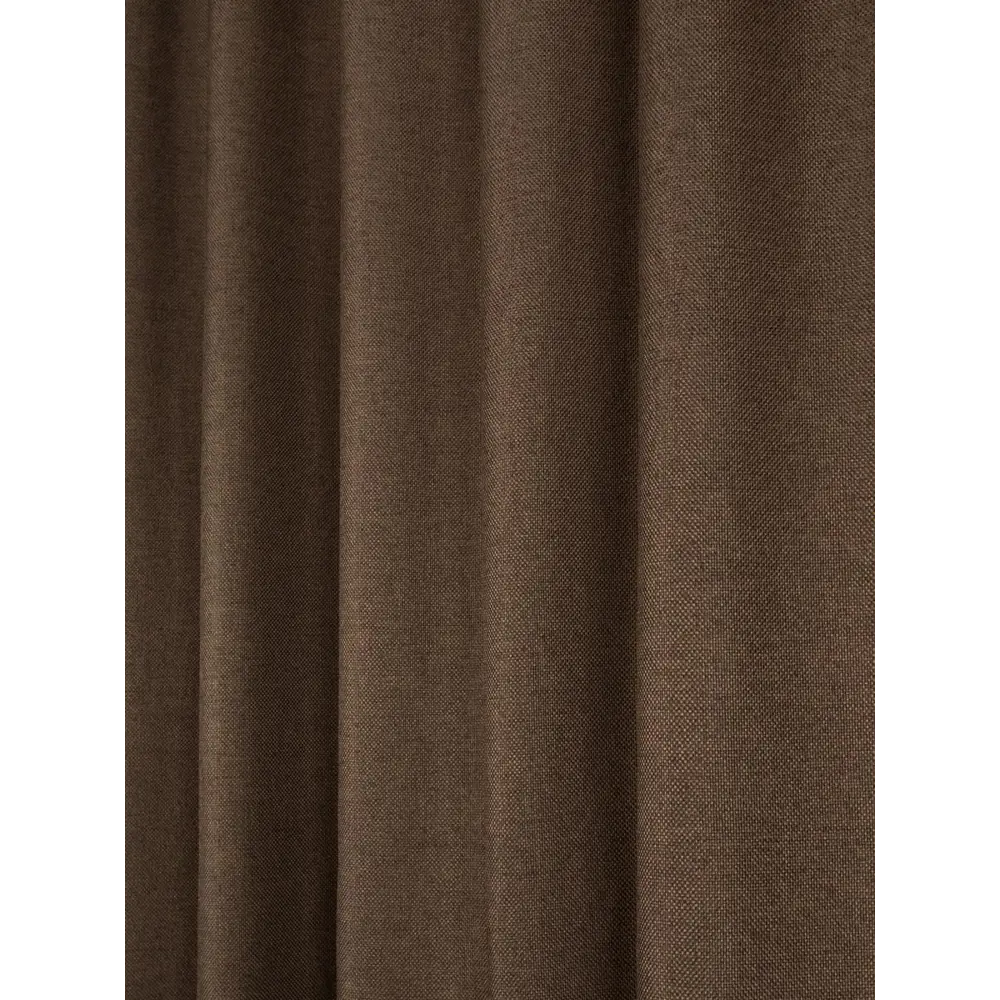 Фото 5 Штора на шторной ленте блэкаут Прованс 200х270 см цвет коричневый Фото 5 Штора на шторной ленте блэкаут Прованс 200х270 см цвет коричневый