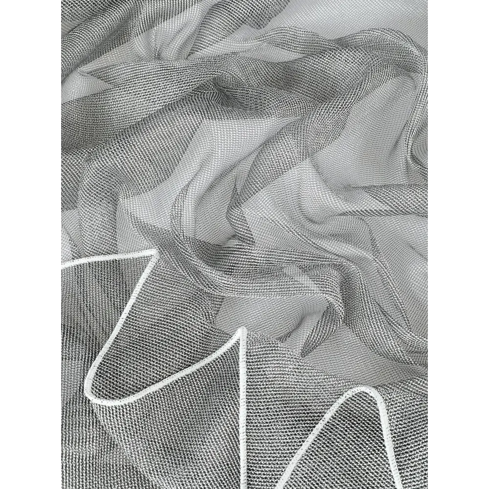 Фото 6 Тюль на шторной ленте Эми 200х270 см цвет черный Фото 6 Тюль на шторной ленте Эми 200х270 см цвет черный