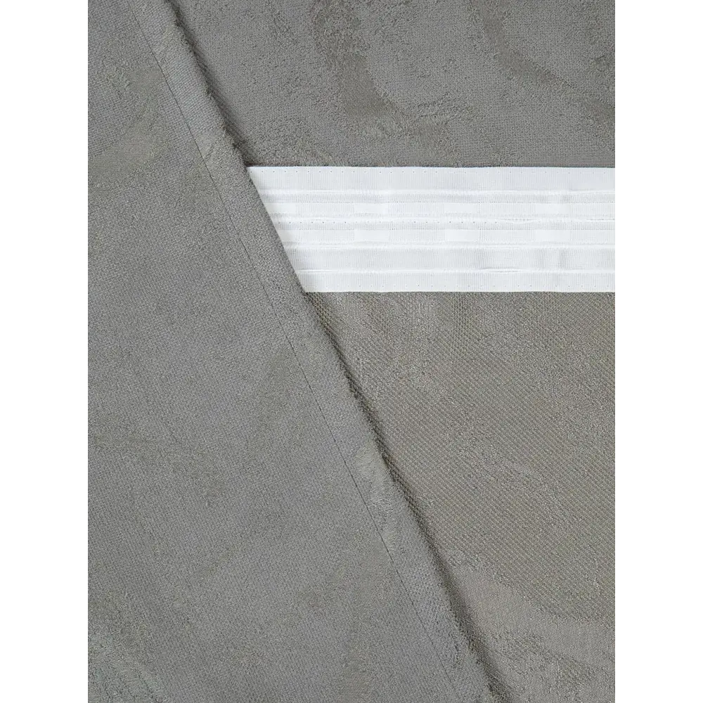 Фото 4 Штора на шторной ленте Мурами 200х260 см цвет серо-коричневый