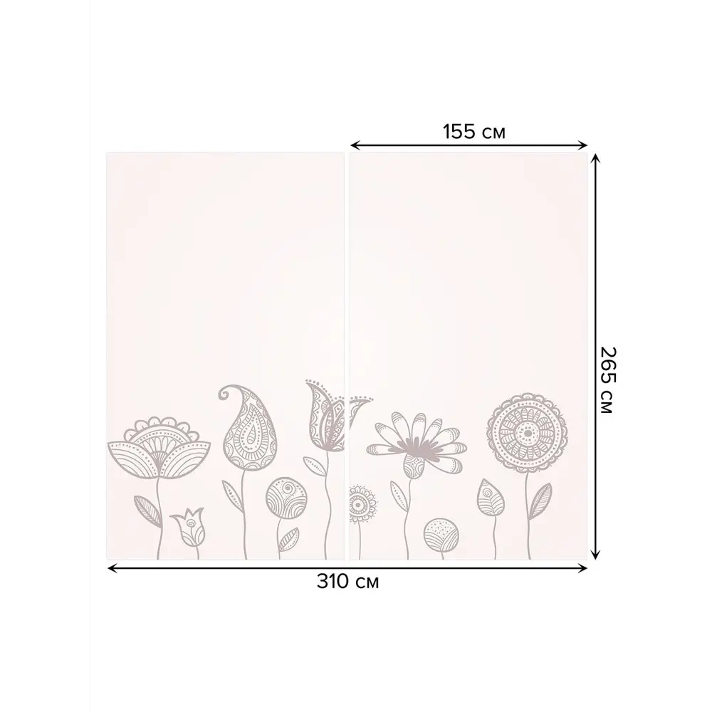 Фото 2 Тюль на шторной ленте для кухни Цветы На Розовом Фоне 155х265 см цвет розовый Фото 2 Тюль на шторной ленте для кухни Цветы На Розовом Фоне 155х265 см цвет розовый
