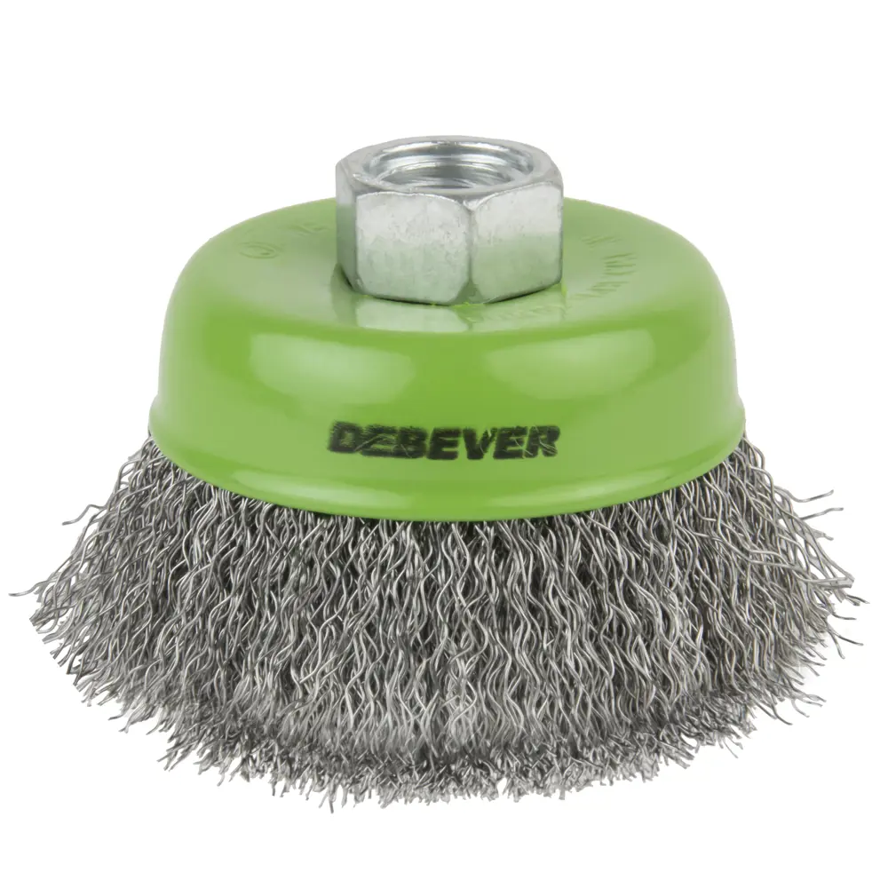 Фото Щетка для УШМ чашечная неплетёная Debever A 75WL14, 75 мм