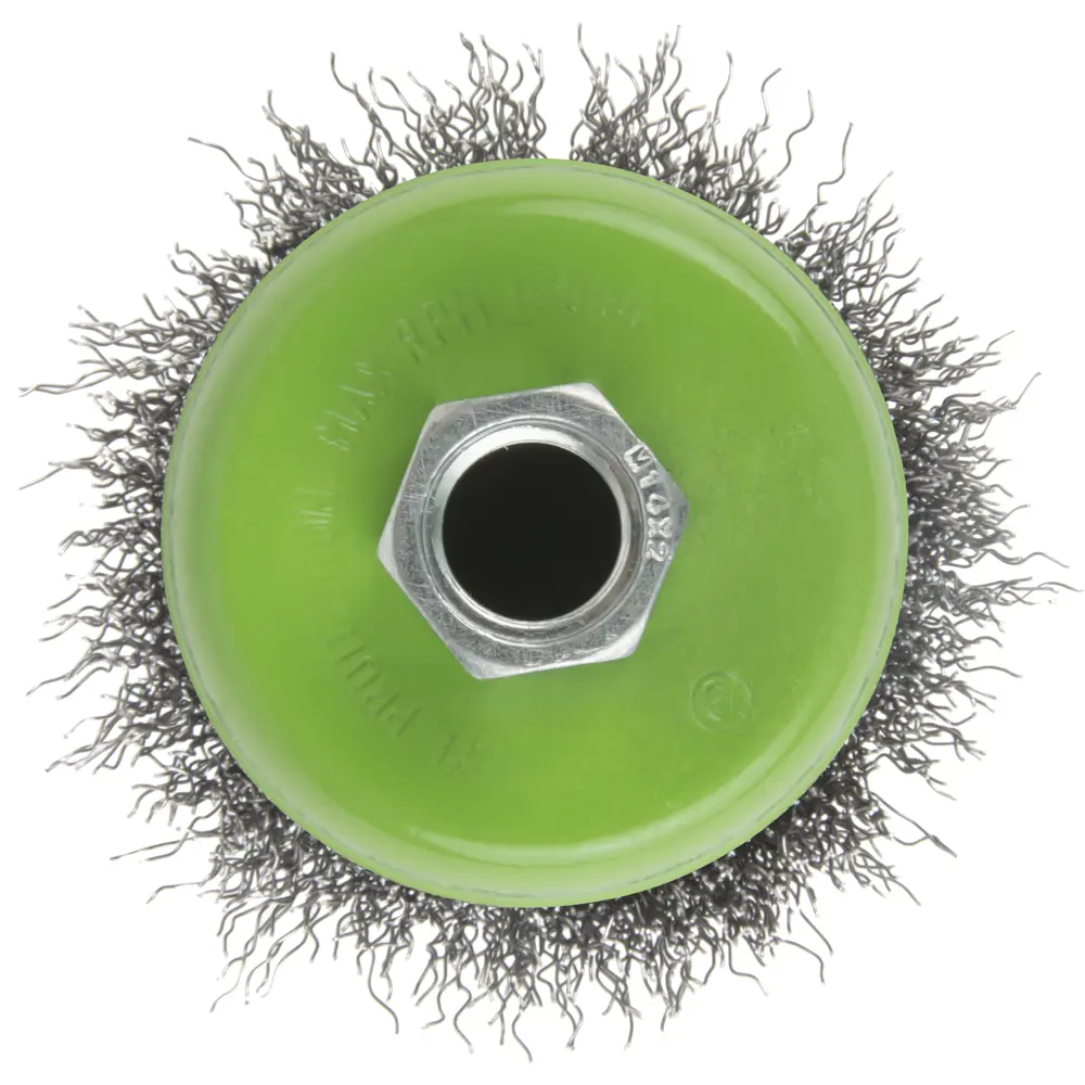 Фото 3 Щетка для УШМ чашечная неплетёная Debever A 75WL14, 75 мм