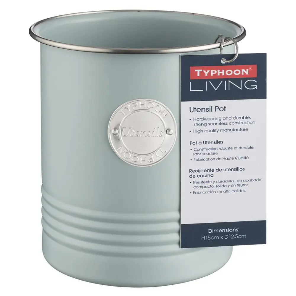 Фото 2 Емкость Typhoon Living 13.4x15.4x13.4 см оцинкованная сталь цвет голубой Фото 2 Емкость Typhoon Living 13.4x15.4x13.4 см оцинкованная сталь цвет голубой