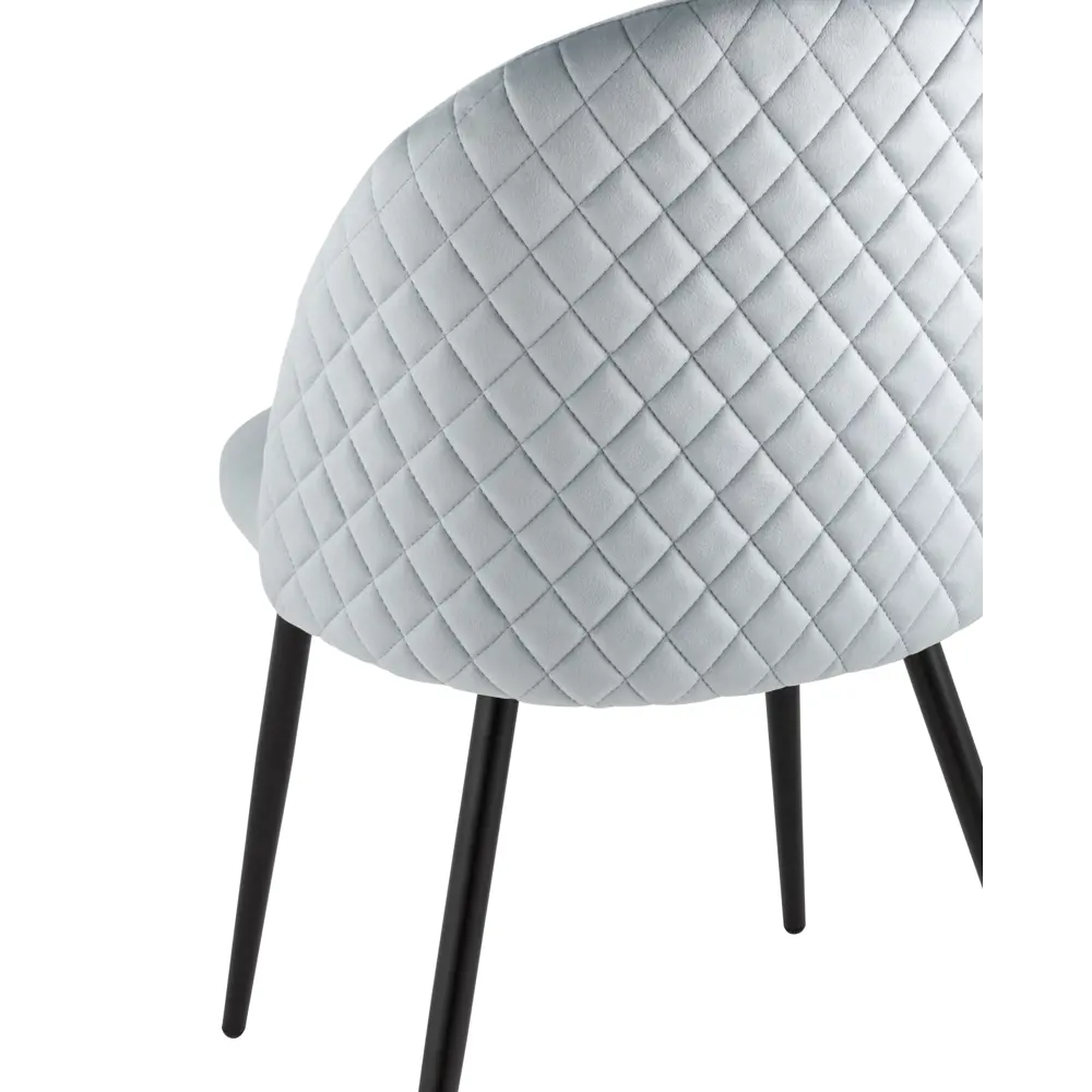 Фото 7 Стул кухонный Стул груп Lilly 85х57х46 см велюр цвет голубой Lilly HLR-17 Box