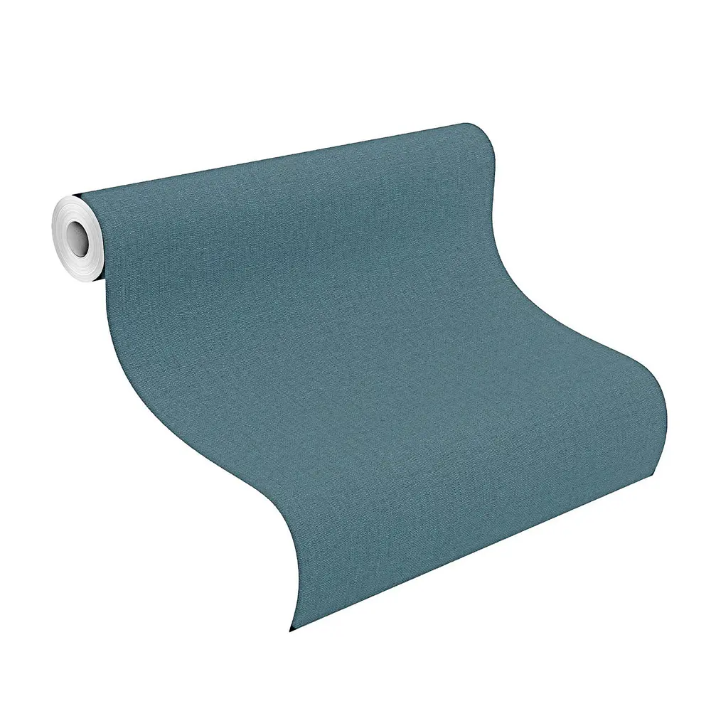 Фото 2 Обои флизелиновые Rasch Barbara Home Collection III 0.53 м цвет сине-зеленый 560046