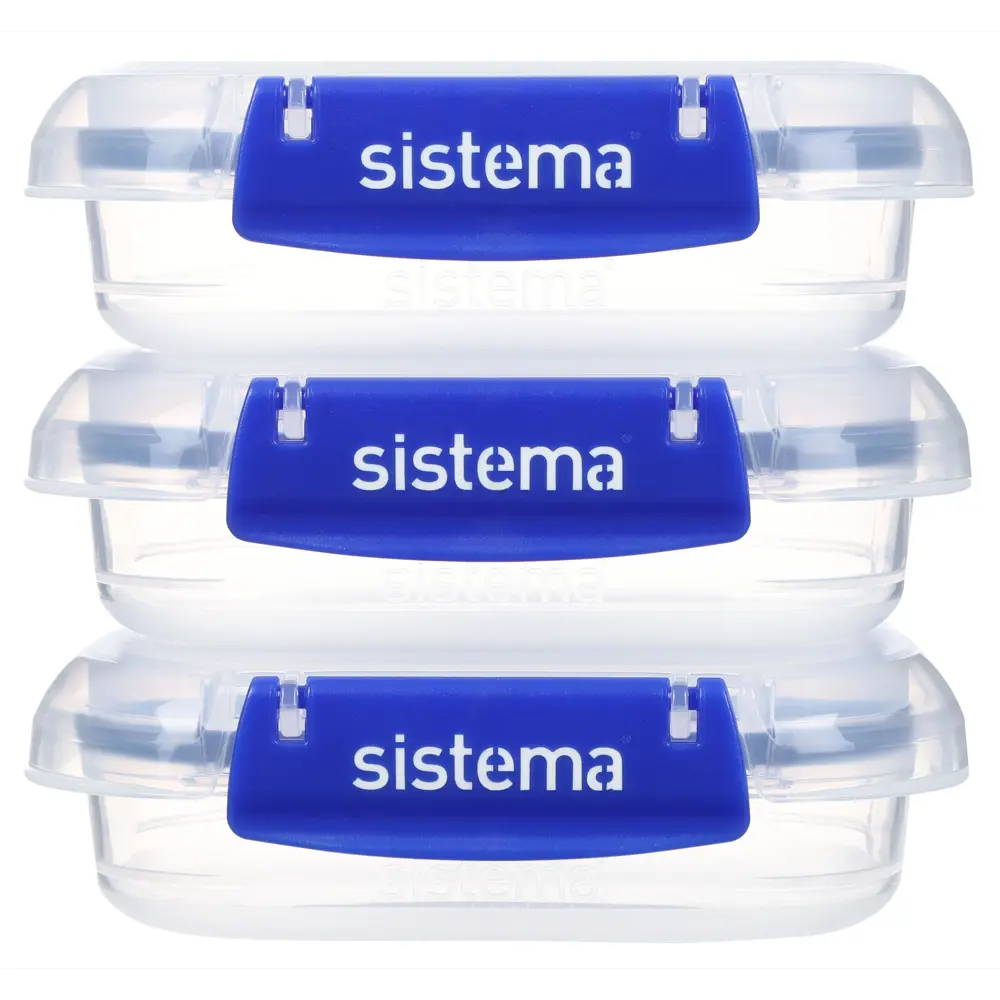 Фото 4 Контейнер для пищевых продуктов Sistema 0.18 л пластик цвет синий 881523 Фото 4 Контейнер для пищевых продуктов Sistema 0.18 л пластик цвет синий 881523