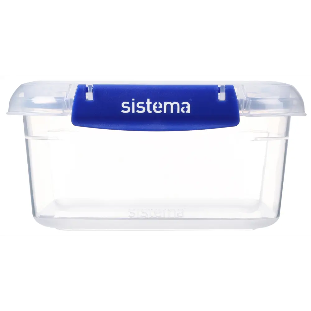 Фото 4 Контейнер для пищевых продуктов Sistema 1.15 л пластик цвет синий 881650 Фото 4 Контейнер для пищевых продуктов Sistema 1.15 л пластик цвет синий 881650