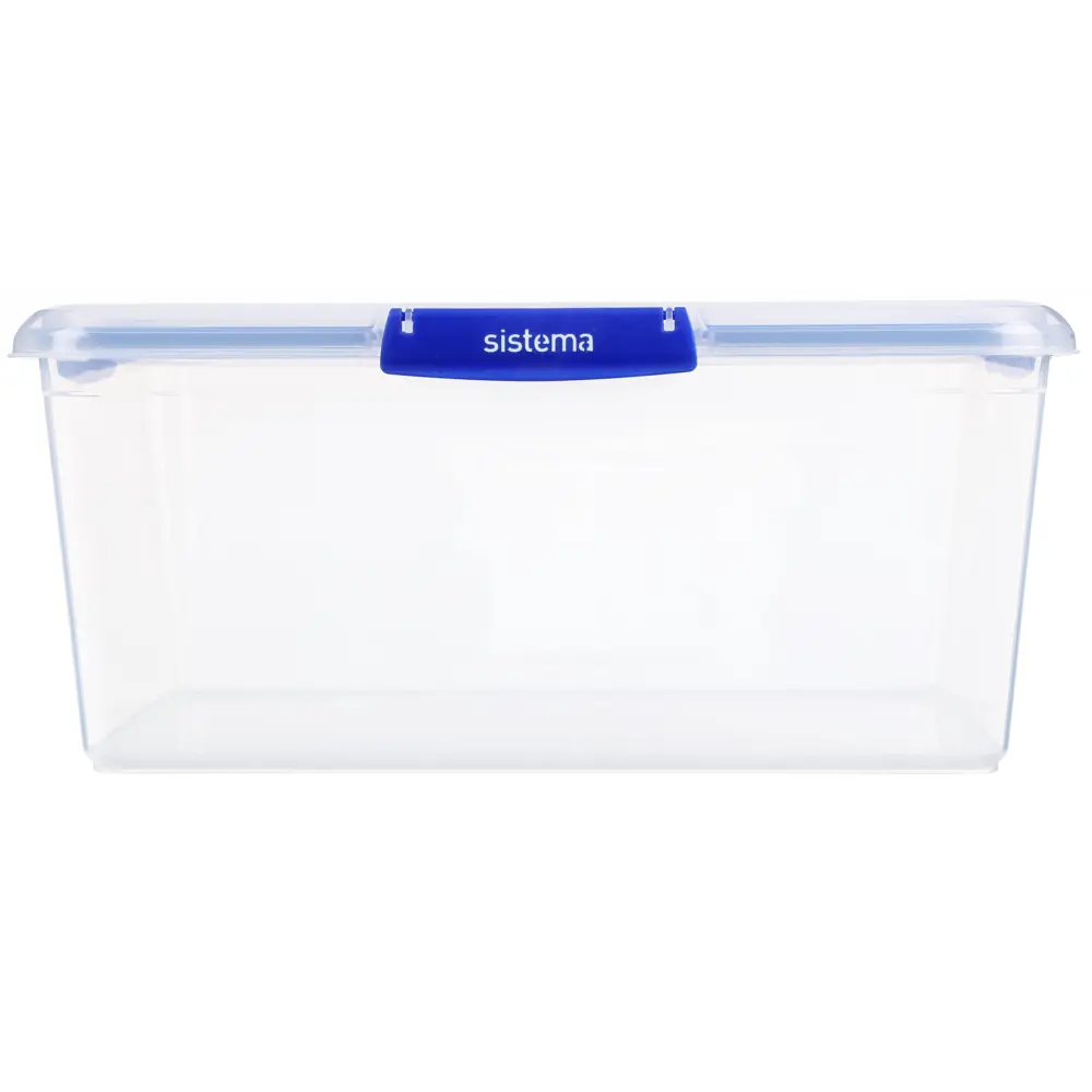 Фото 4 Контейнер для пищевых продуктов Sistema 10 л пластик цвет синий 881880