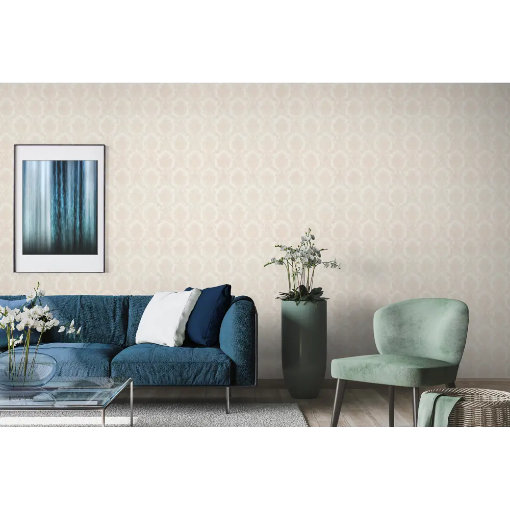 Фото 3 Обои виниловые Vog Collection Берсел бежевые 1.06 м VV31155-22 Фото 3 Обои виниловые Vog Collection Берсел бежевые 1.06 м VV31155-22