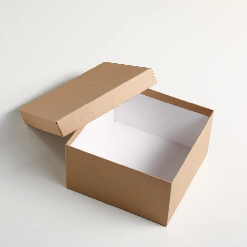 Фото 3 Набор Simaland коробок Simaland 3 в 1 "Крафт однотонный" 19x19x9.5 - 15.5x15.5x6.5 см Фото 3 Набор Simaland коробок Simaland 3 в 1 "Крафт однотонный" 19x19x9.5 - 15.5x15.5x6.5 см