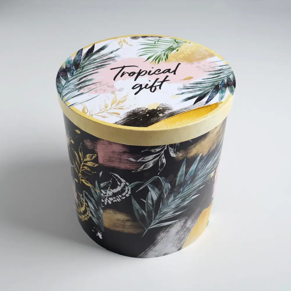 Фото 4 Набор подарочных коробок 5 в 1 Tropical gift 13x14‒19.5x22 см Фото 4 Набор подарочных коробок 5 в 1 Tropical gift 13x14‒19.5x22 см