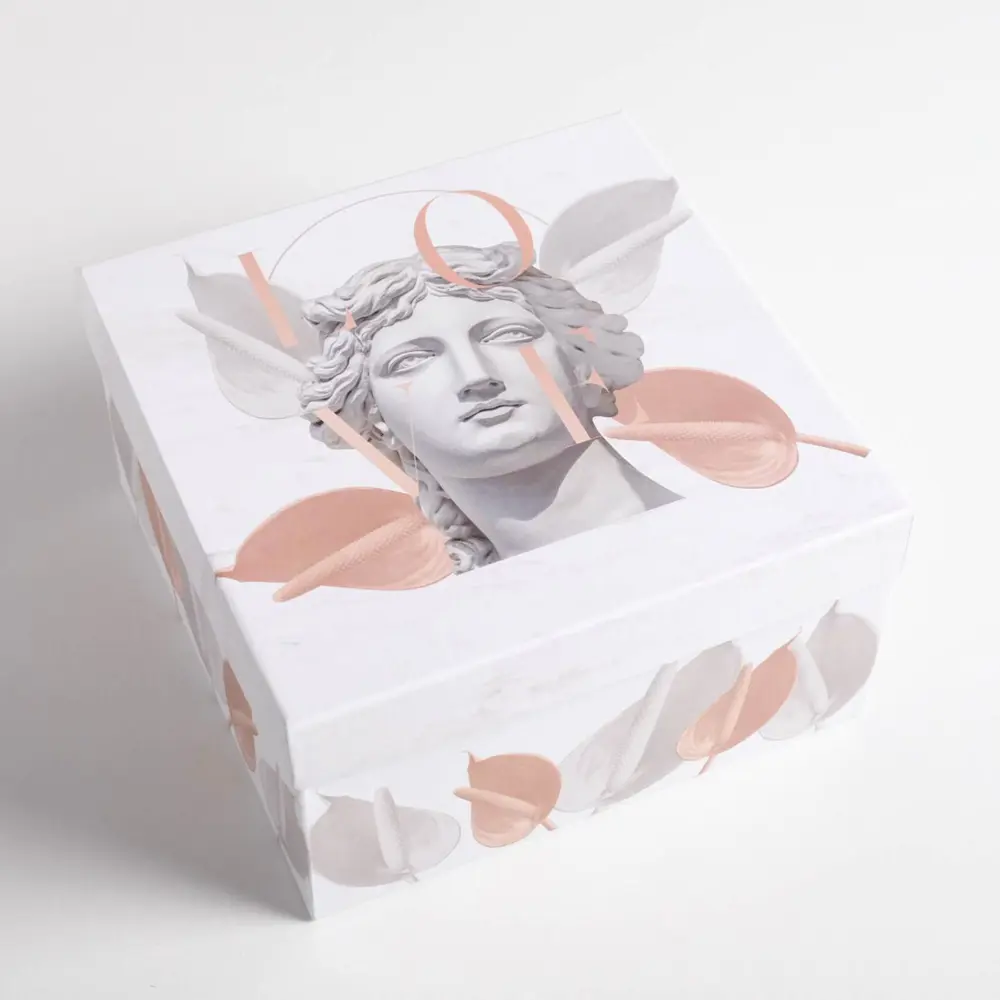 Фото 9 Набор подарочных коробок 6 в 1 «Античность» 10.2x10.2x6 - 20x20x11 см