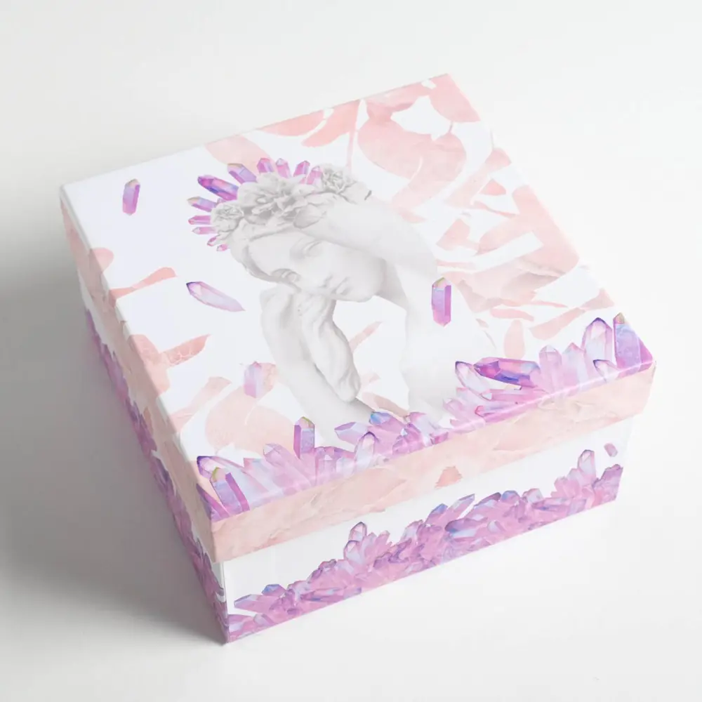 Фото 10 Набор подарочных коробок 6 в 1 «Античность» 10.2x10.2x6 - 20x20x11 см