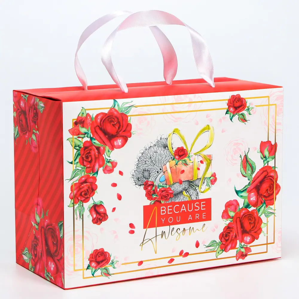 Фото Пакет-коробка "Awesome" Me To You 28x20x13 см