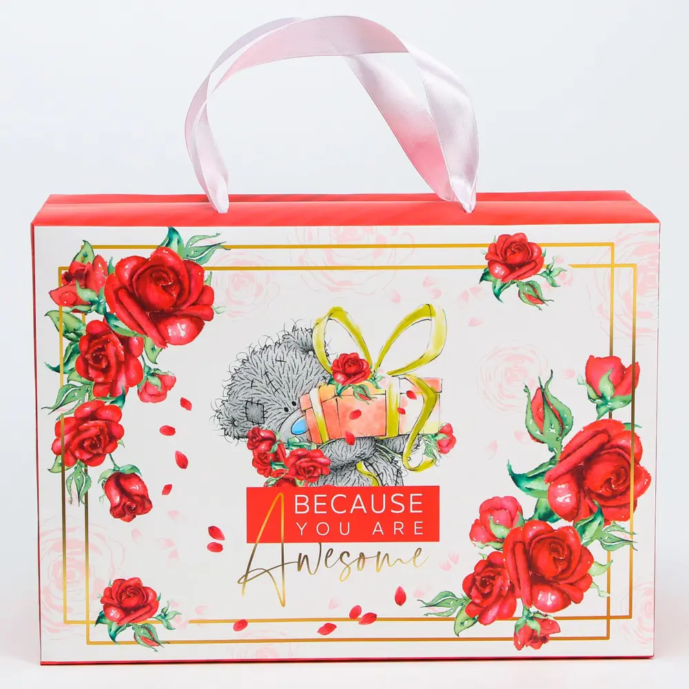 Фото 2 Пакет-коробка "Awesome" Me To You 28x20x13 см