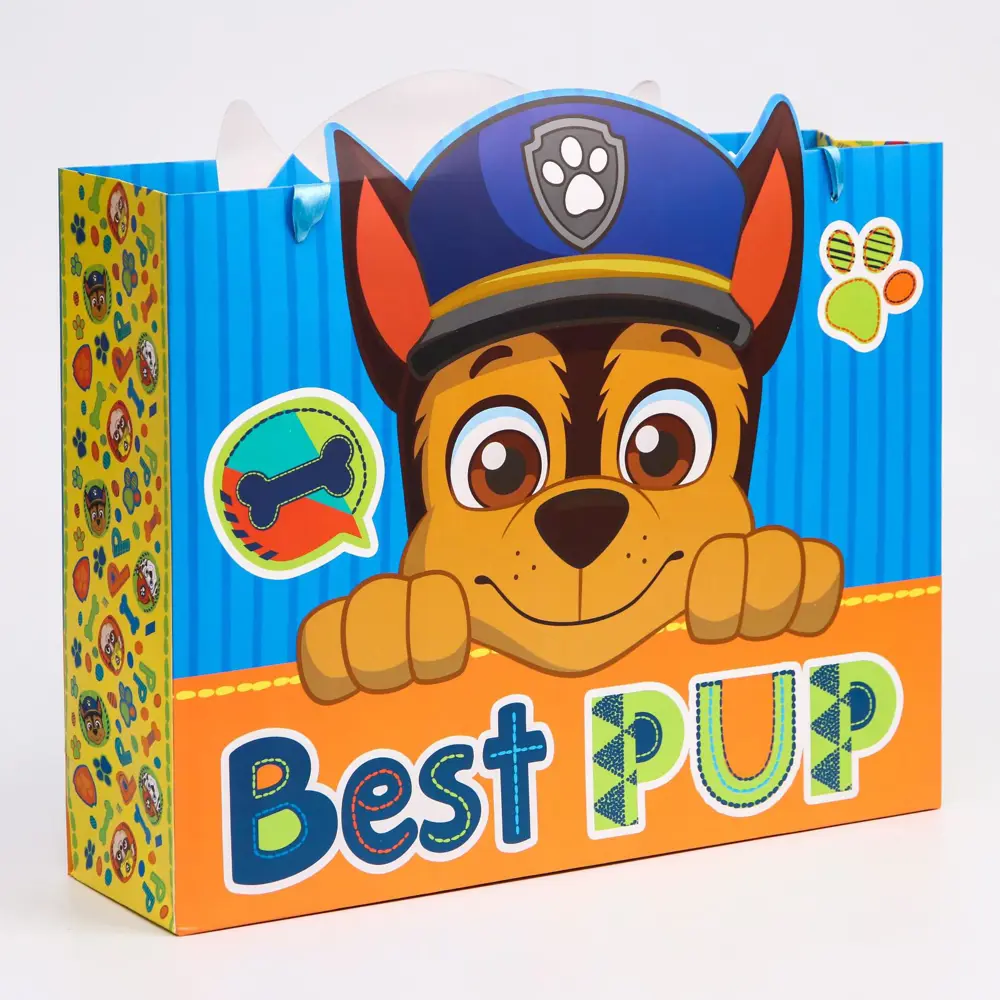 Фото Пакет ламинат горизонтальный "Best pup" 31x40x11 см Фото Пакет ламинат горизонтальный "Best pup" 31x40x11 см