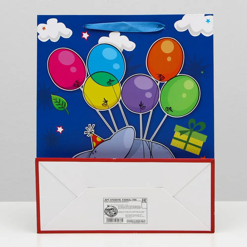 Фото 2 Пакет ламинированный 26x32x12 см Фото 2 Пакет ламинированный 26x32x12 см