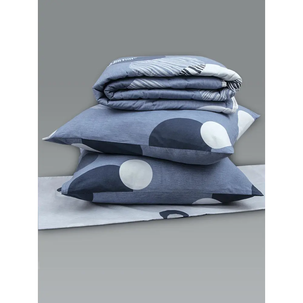 Фото Комплект постельного белья Selena Комфортный сон "Ингрид" полутораспальный, поплин, разноцветный Фото Комплект постельного белья Selena Комфортный сон "Ингрид" полутораспальный, поплин, разноцветный