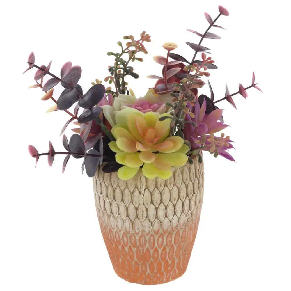 Фото Цветочная композиция 749164 15x24x19 см ПВХ разноцветная