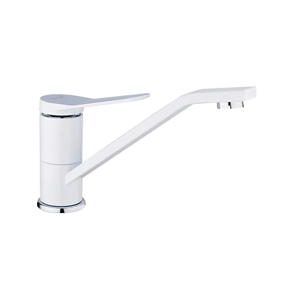 Фото Однорычажный смеситель Frap F4945 13.1 см цвет белый