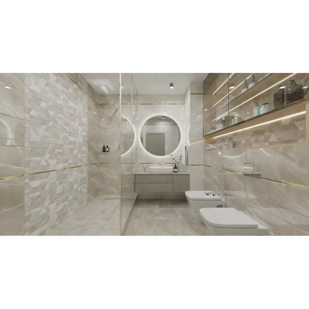 Фото 5 Плитка напольная Tono Dark 41.8x41.8 см 1.4 м² цвет темно-серый Фото 5 Плитка напольная Tono Dark 41.8x41.8 см 1.4 м² цвет темно-серый