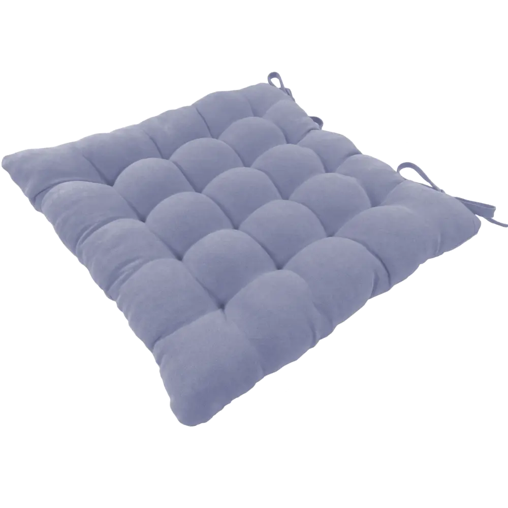 Фото 2 Сидушка Linen Way 38x38x6 см цвет лилак Фото 2 Сидушка Linen Way 38x38x6 см цвет лилак